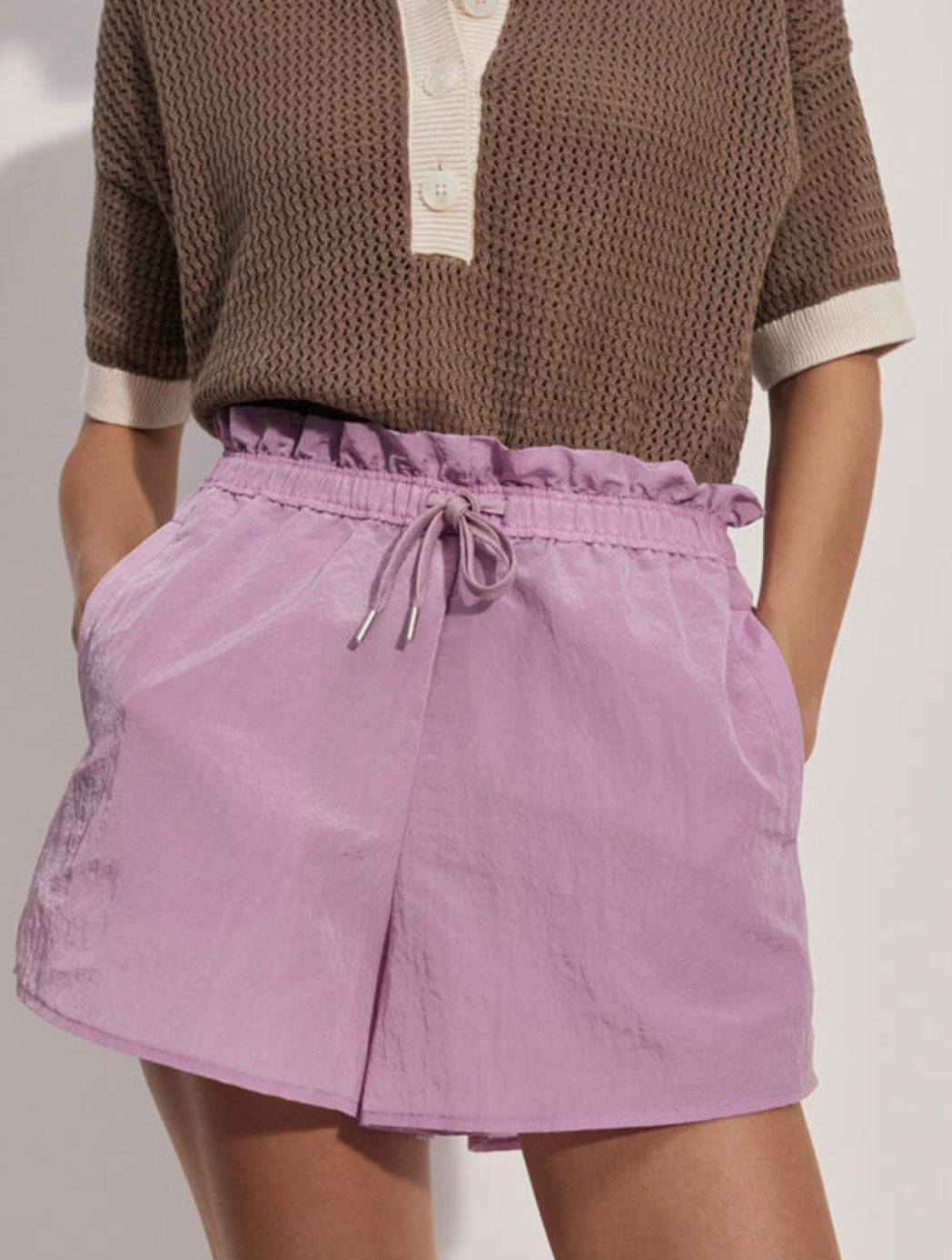 Varley Tulair Pink Shorts size S