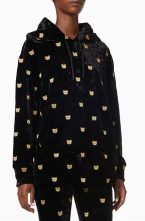 Moschino Couture Teddy Bear Embroidered Sweatshirt size 6