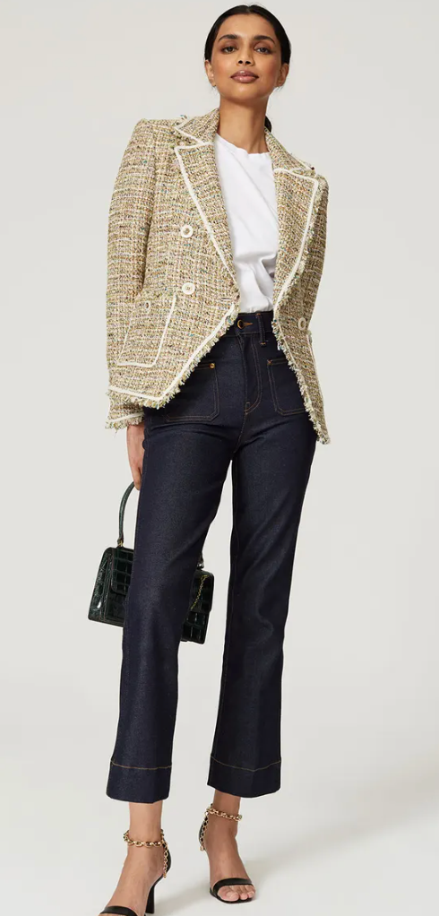 Veronica Beard Tweed Theron Jacket and Bond Skirt Set size 10