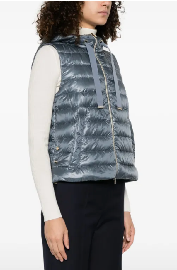Herno Ultralight Hooded Vest size 42 - US 6
