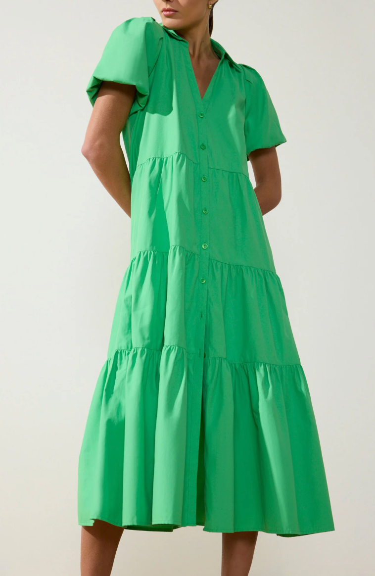 Brochu Walker Havana Midi Dress size L
