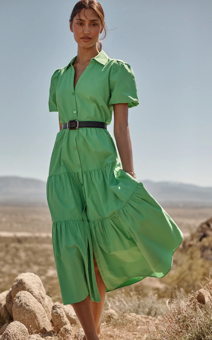 Brochu Walker Havana Midi Dress size L