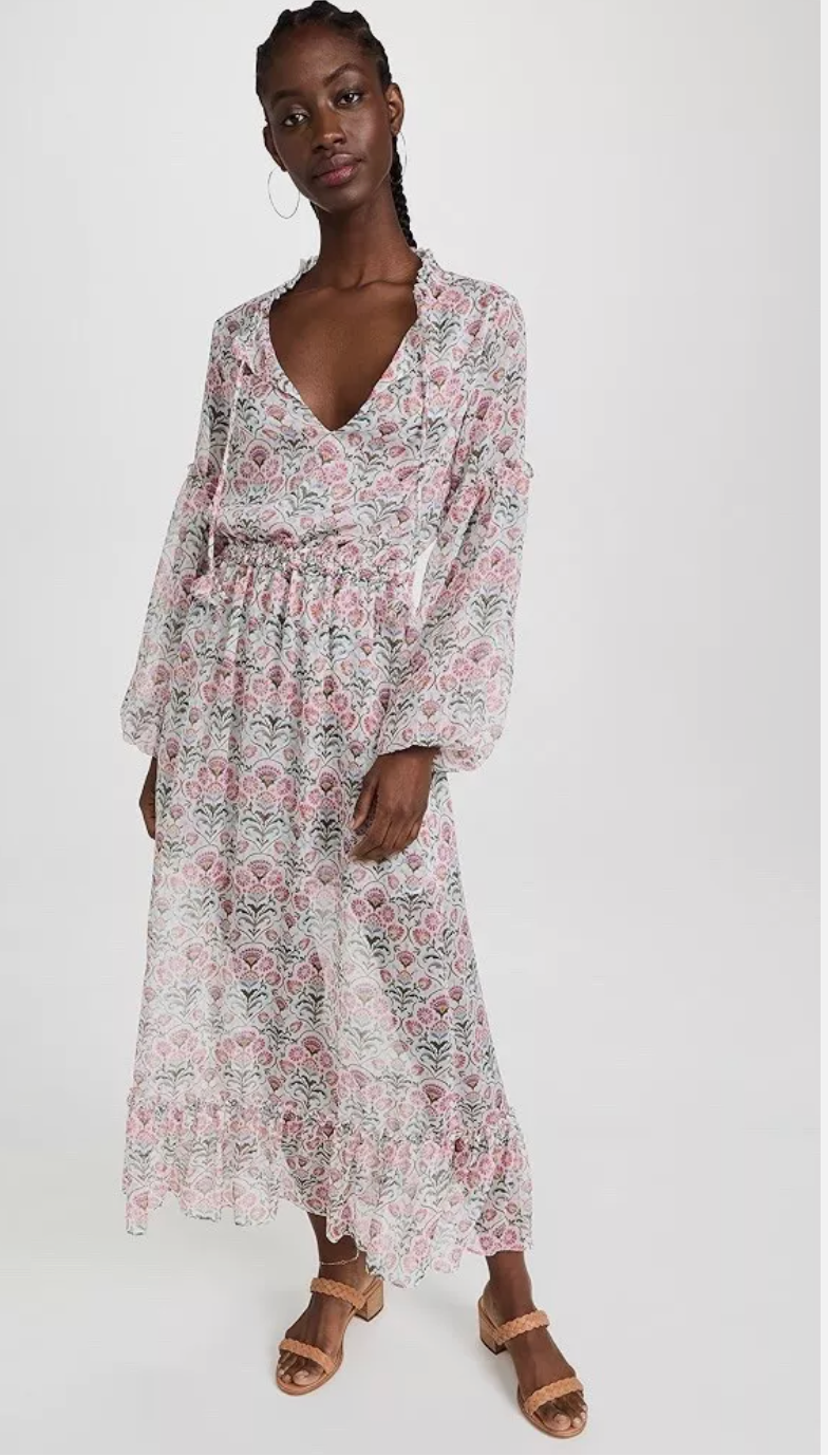 Misa Los Angeles Amata Maxi Dress size S