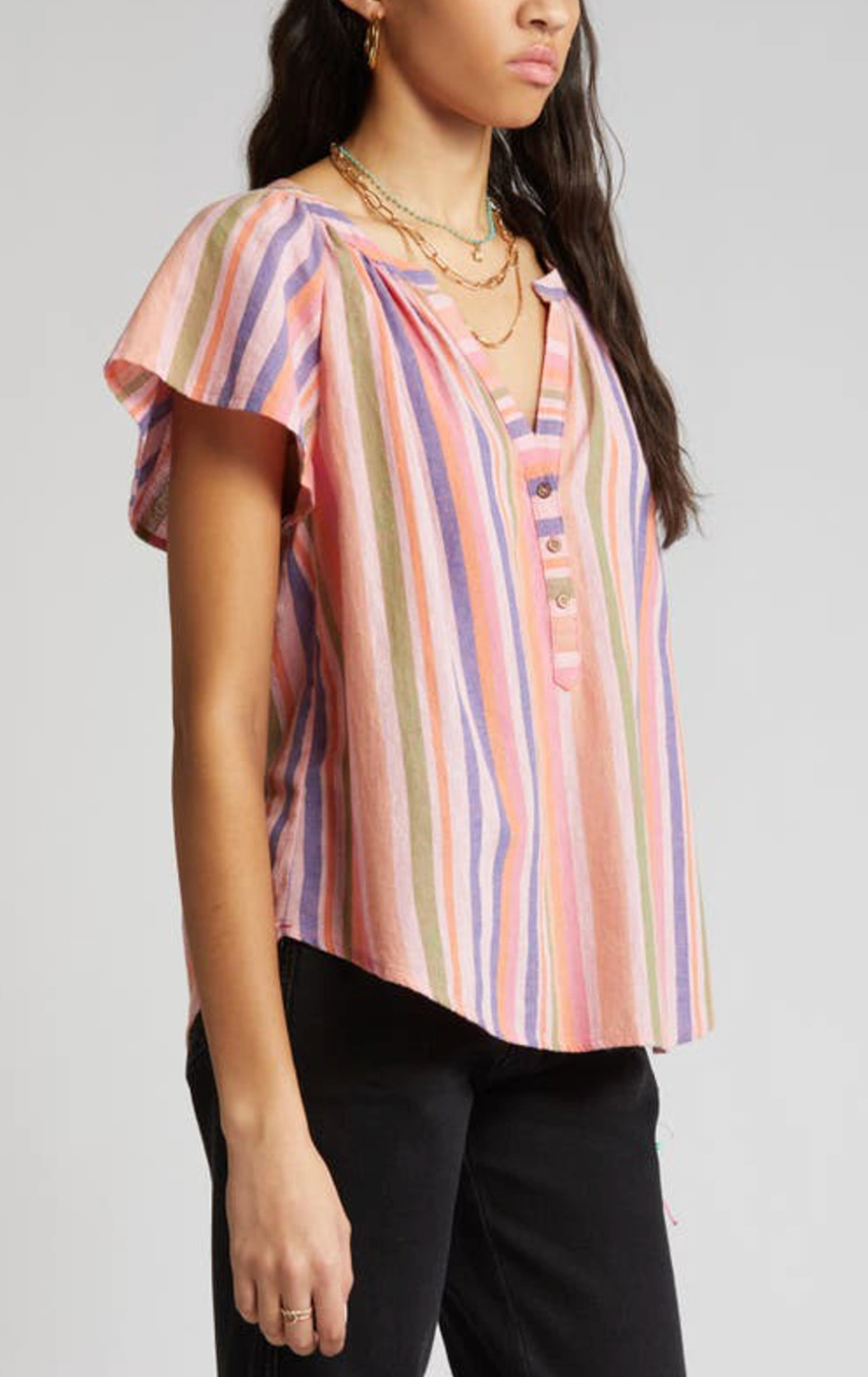 Xirena Citrus Melange Kimber Top size XS