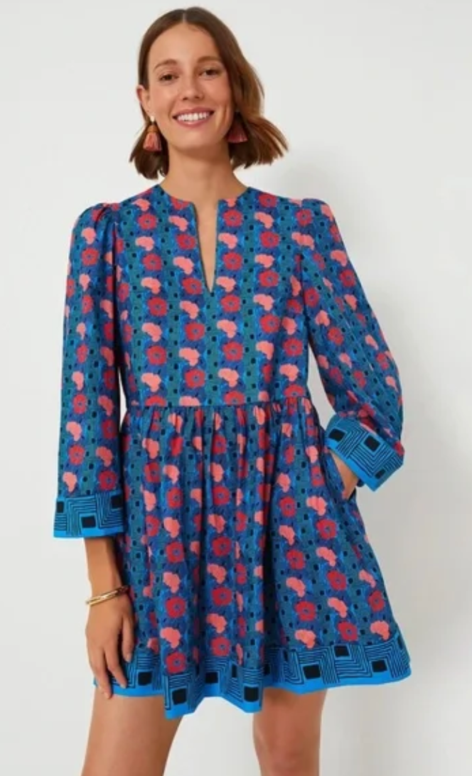 Tuckernuck Retro Floral Izzie Dress size XXL