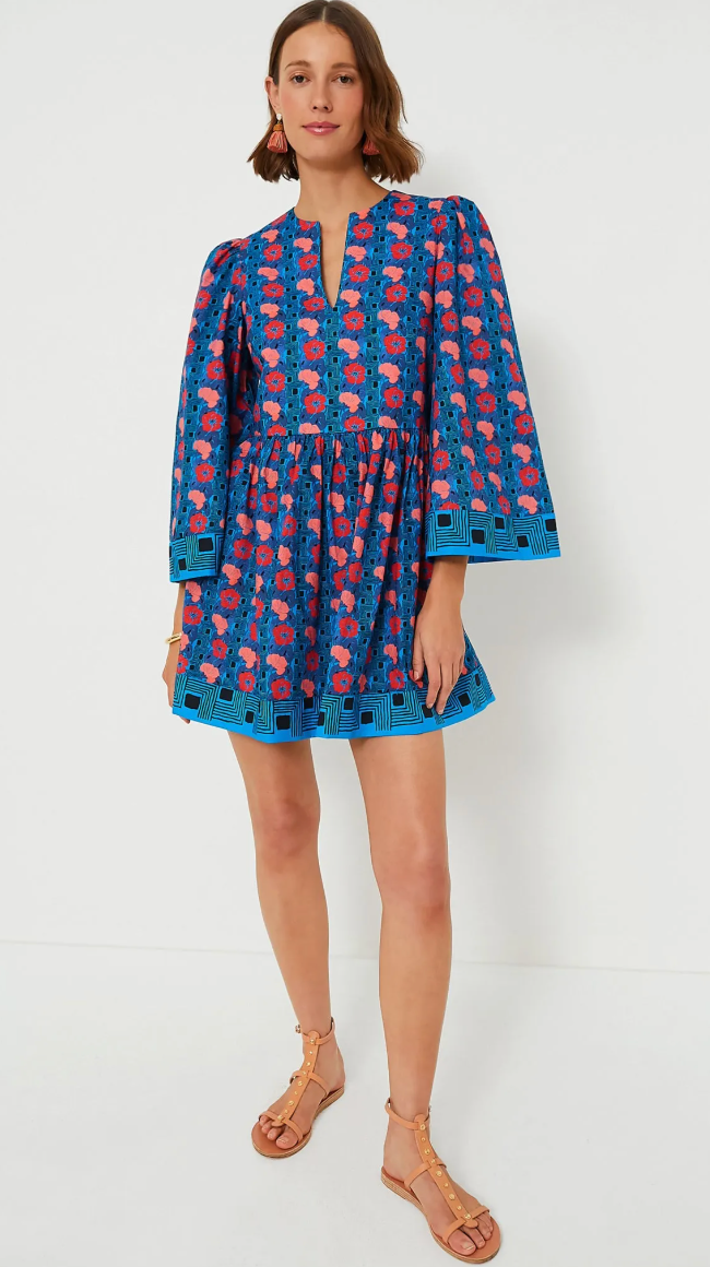 Tuckernuck Retro Floral Izzie Dress size XXL