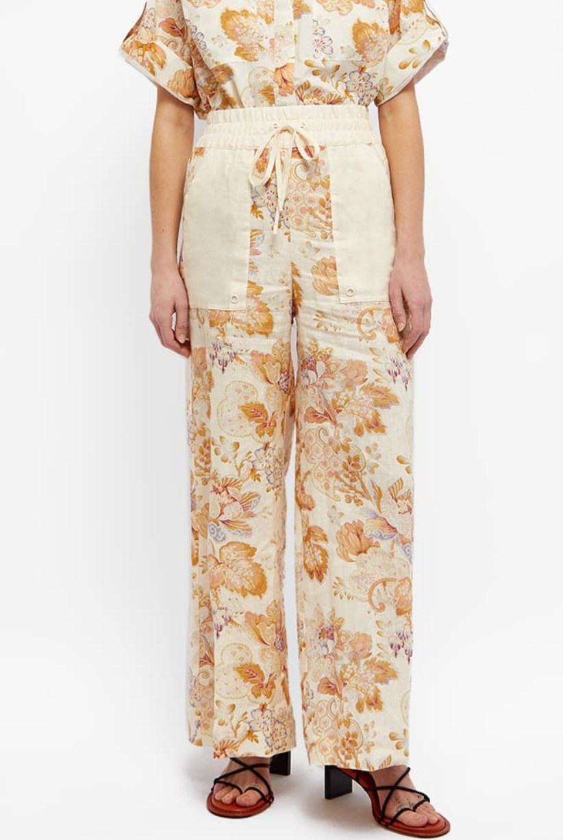 Alemais Philomena Pant in Cream size US 4
