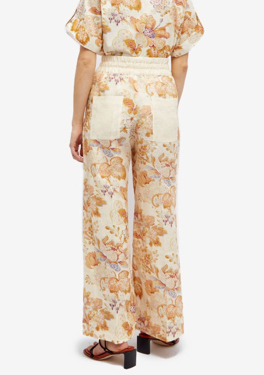 Alemais Philomena Pant in Cream size US 4
