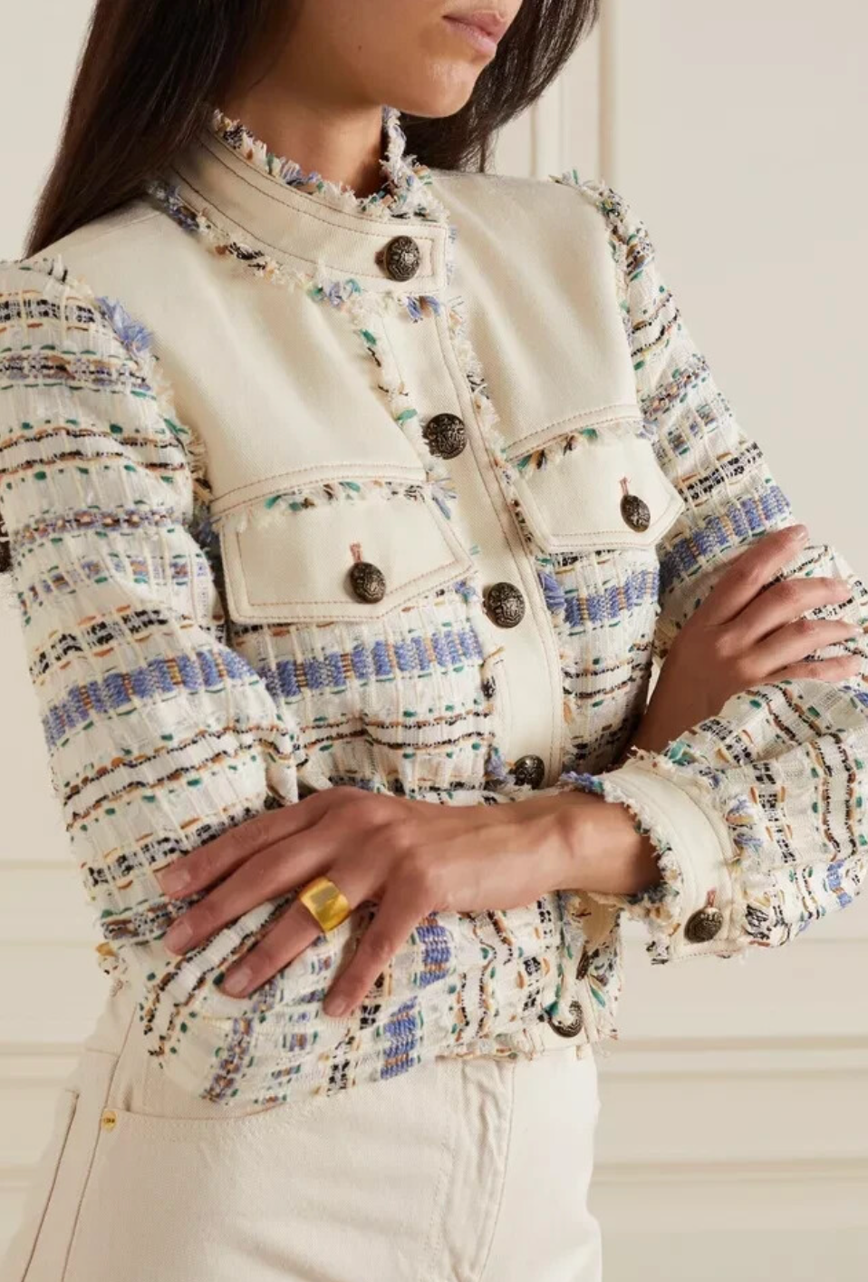 Veronica Beard Darren Tweed Jacket size 12