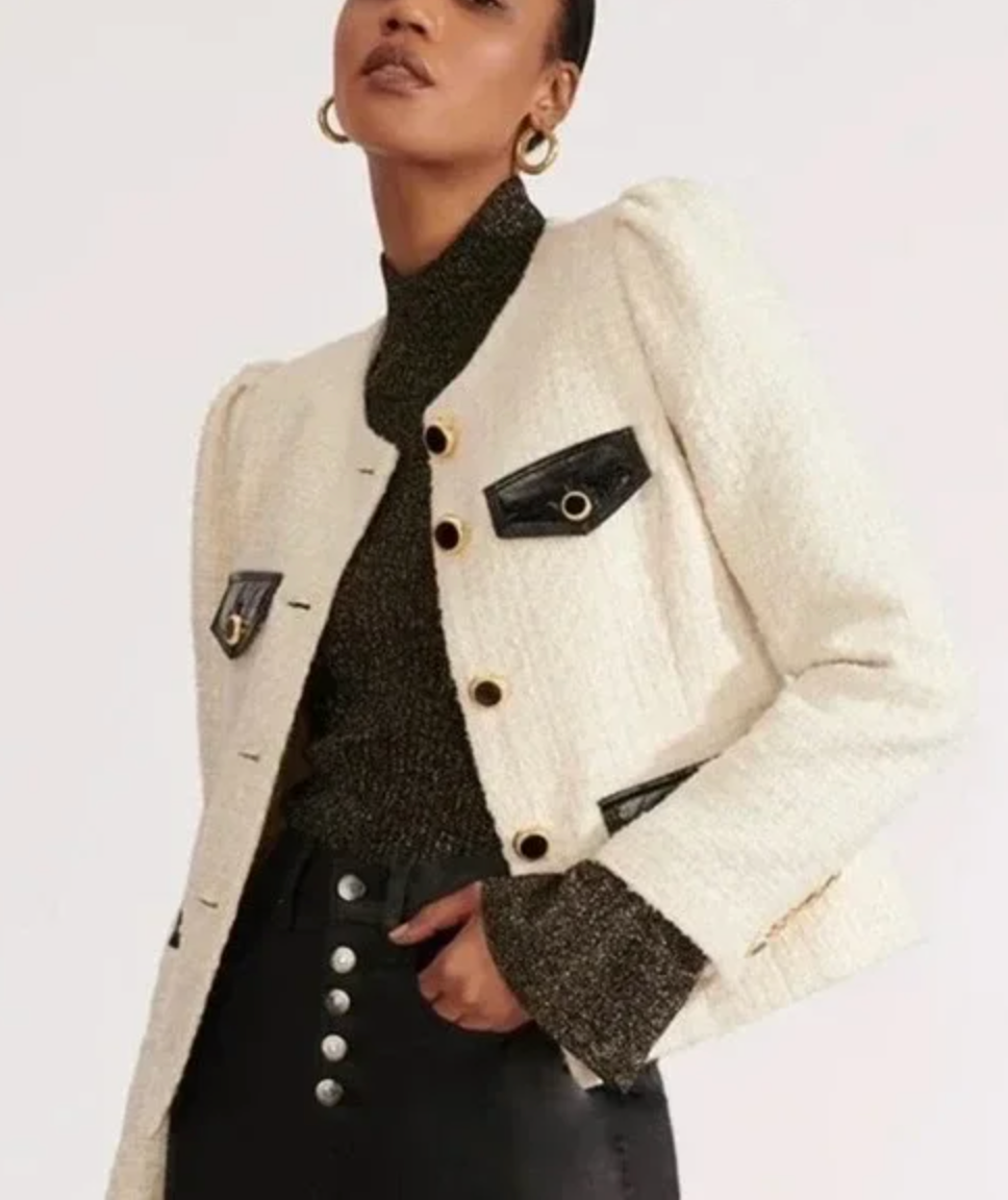 Veronica Beard Leslie Tweed Jacket size 10