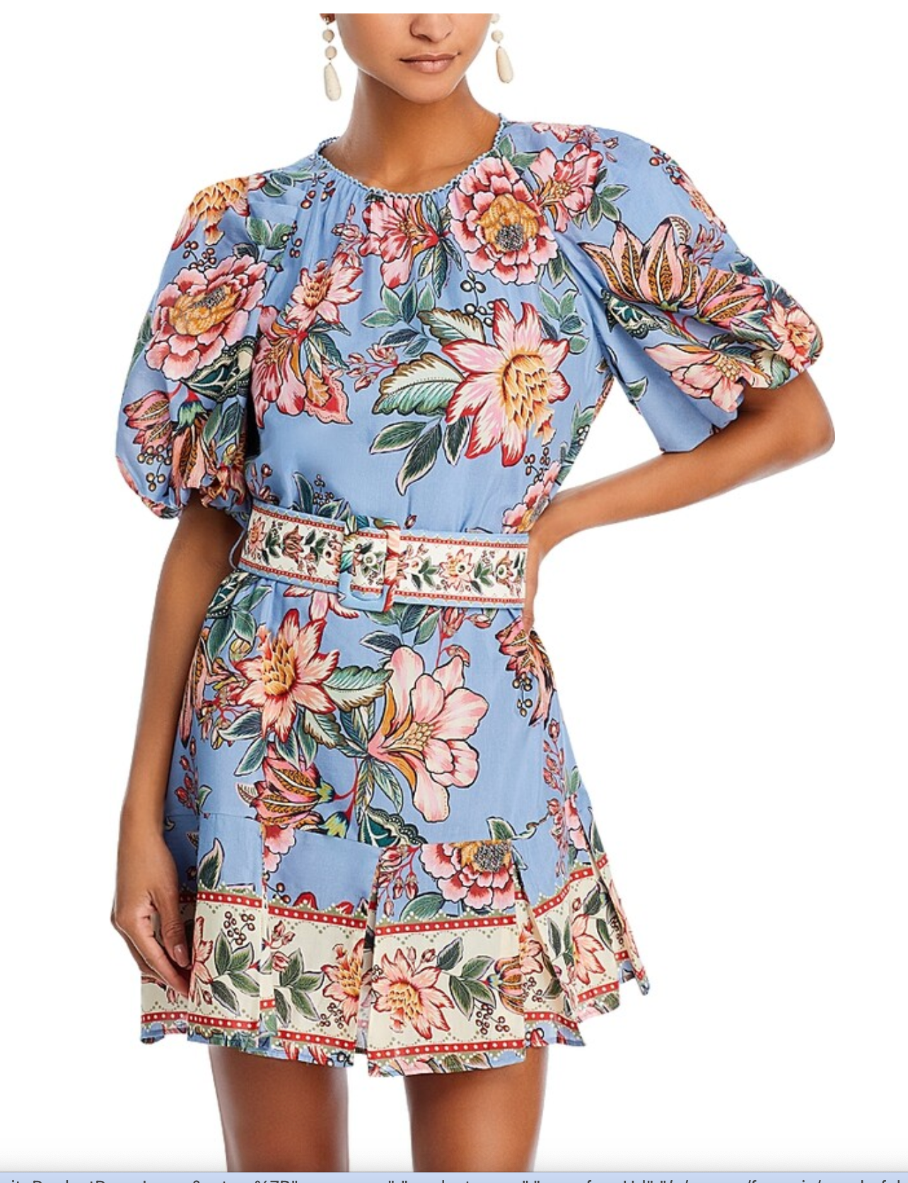 Farm Rio Wonderful Bouquet Mini Dress size M