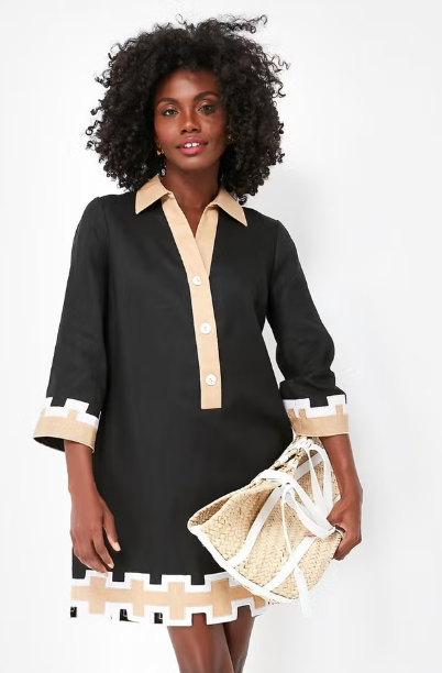 Tuckernuck X Atlantic Pacific Collier Linen Shirt Dress size XL