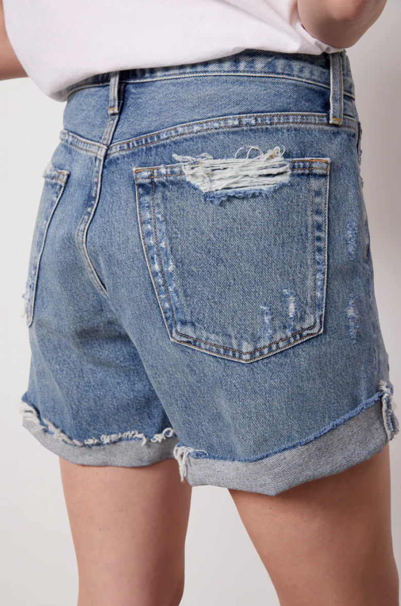 Agolde Parker Long Jeans Shorts size 26