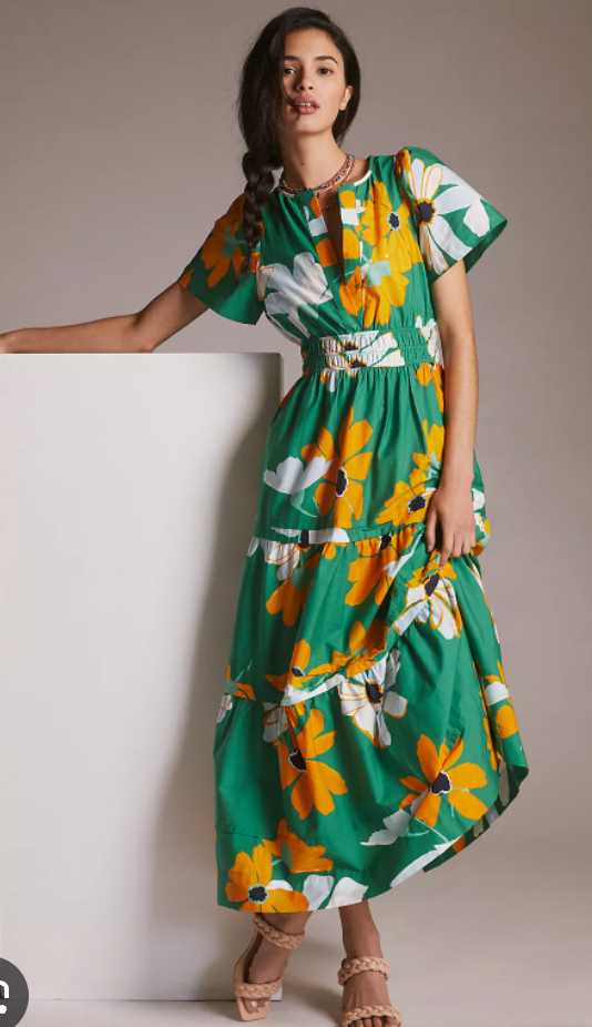 Anthropologie Somerset Maxi Dress size XS
