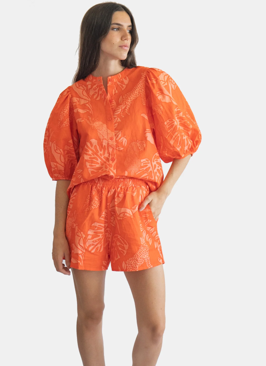 Las Surenas Life In Colors Shorts Set size M