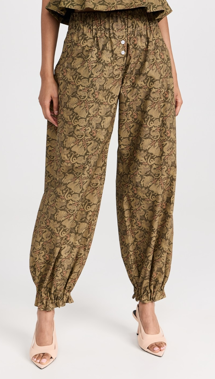 Nackiye Naked Skin Top and Topkapi Pants size US 8