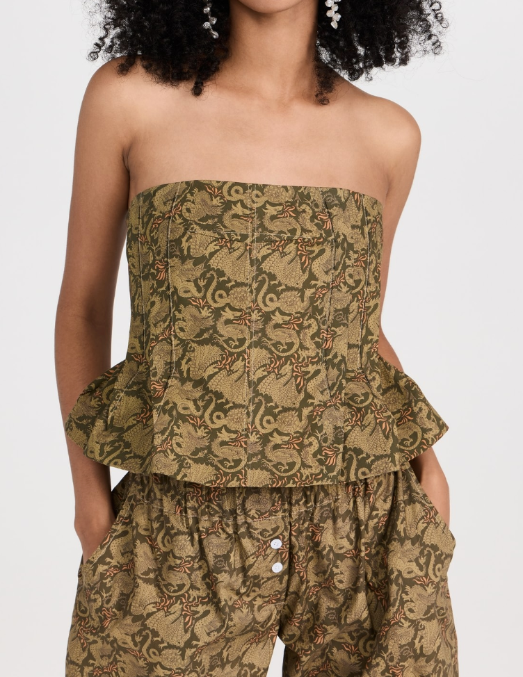 Nackiye Naked Skin Top and Topkapi Pants size US 8