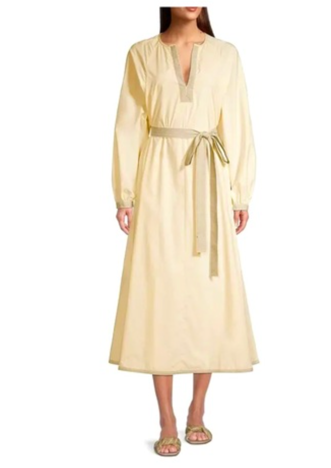 Tory Burch Tunic Dress in French Cream size 12
