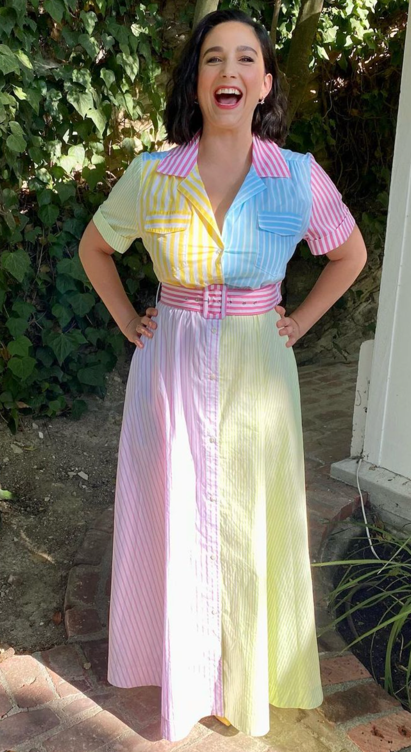 Staud Striped Millie Dress size 2