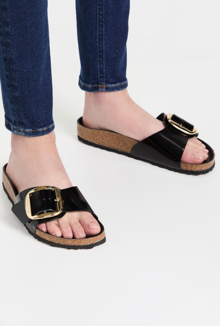 Birkenstock Madrid Big Buckle Sandals size 40 narrow