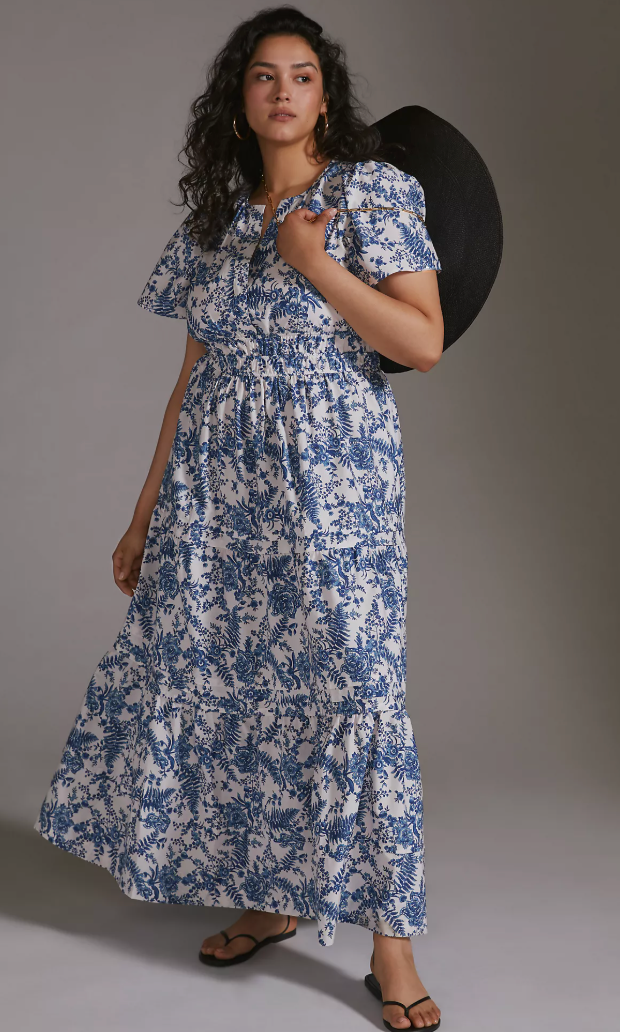 Anthropologie Somerset Maxi Dress size XS