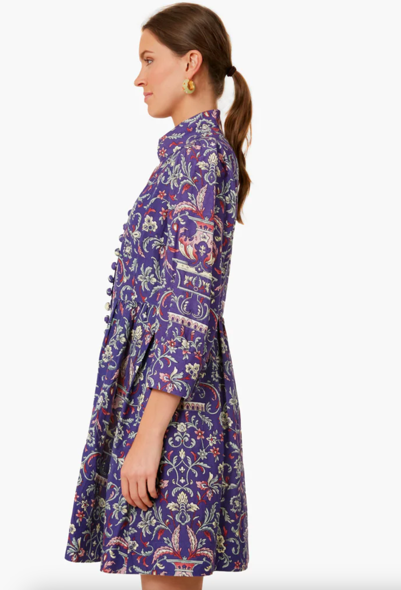 Tuckernuck Avignon Aubergine Eliana Dress size L