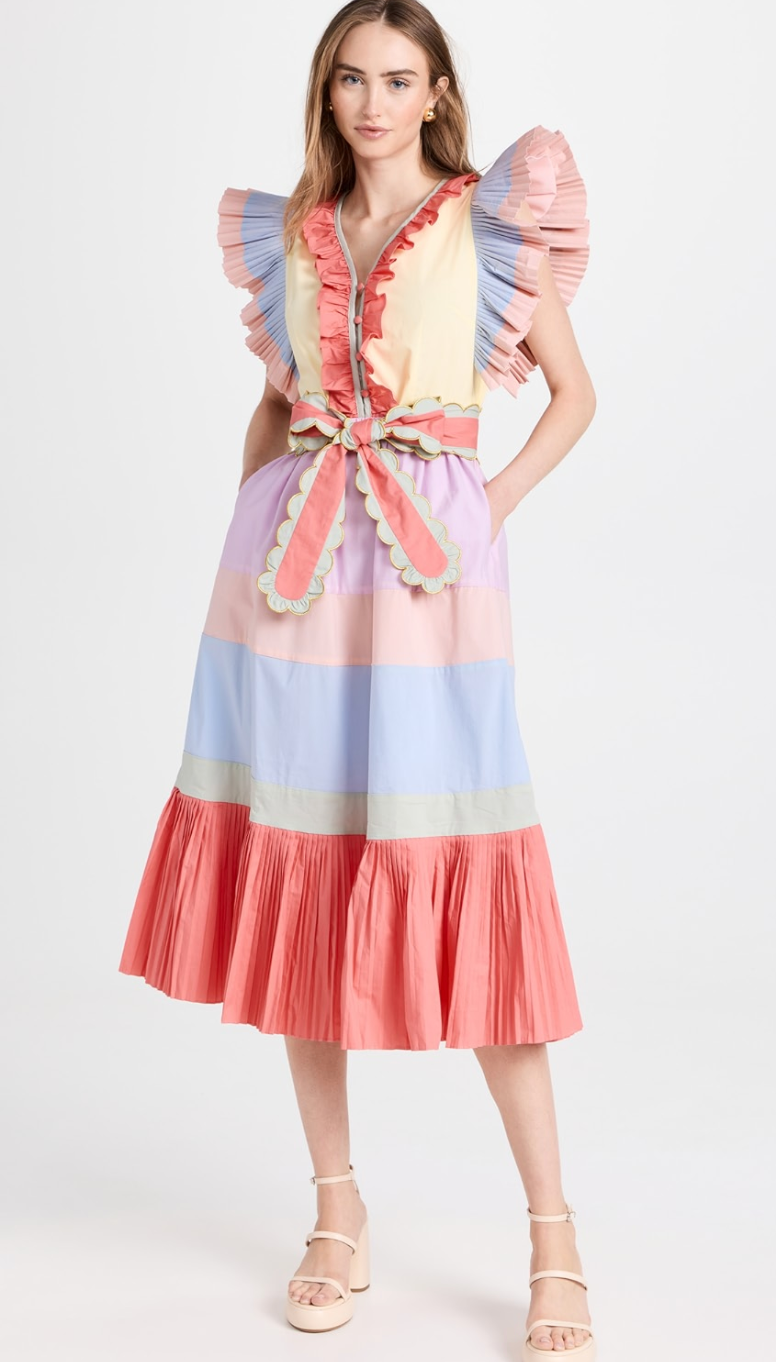 Celia B Multi Marcellene Dress size S