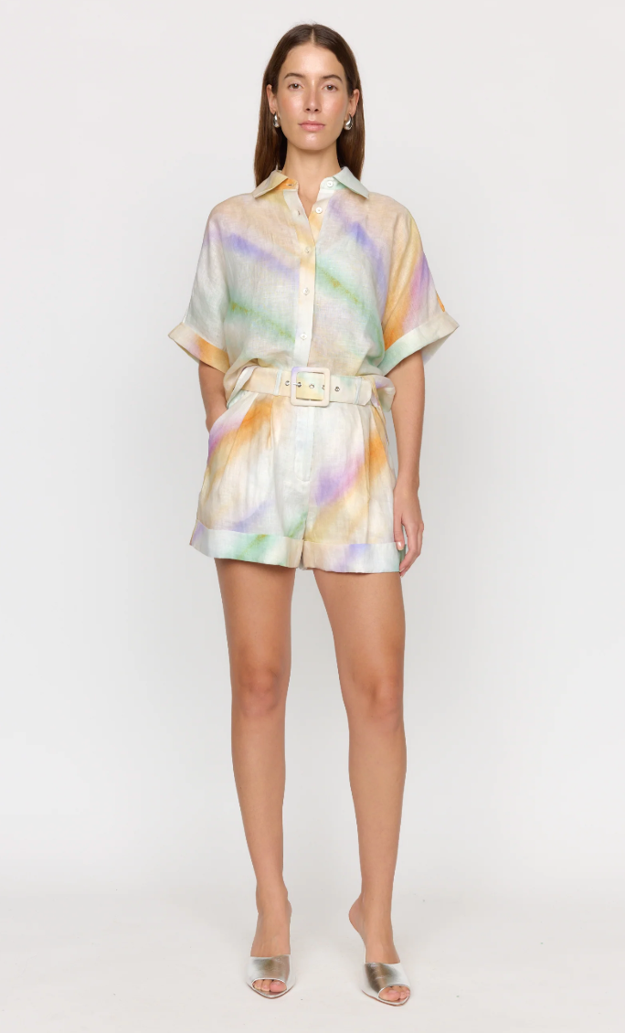 Christy Lynn Rosa Top and Lola Shorts size S
