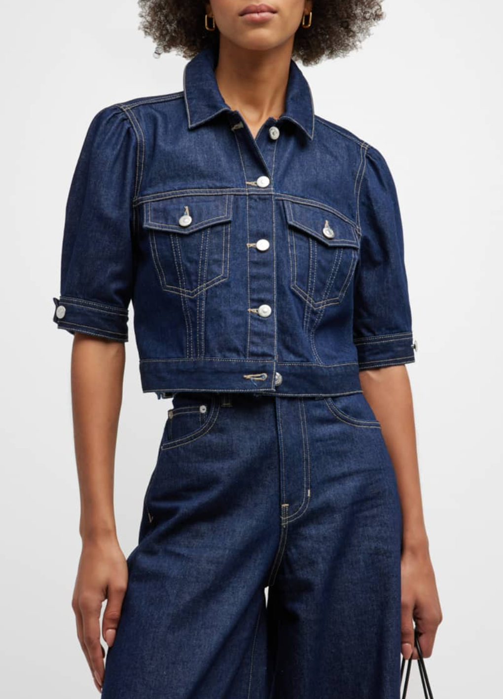 Veronica Beard Raina Denim Jacket size S