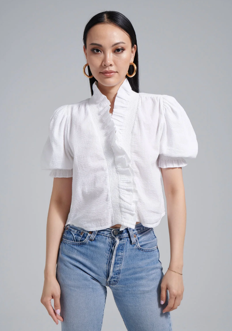 Love The Label Zuri Top Striped size L