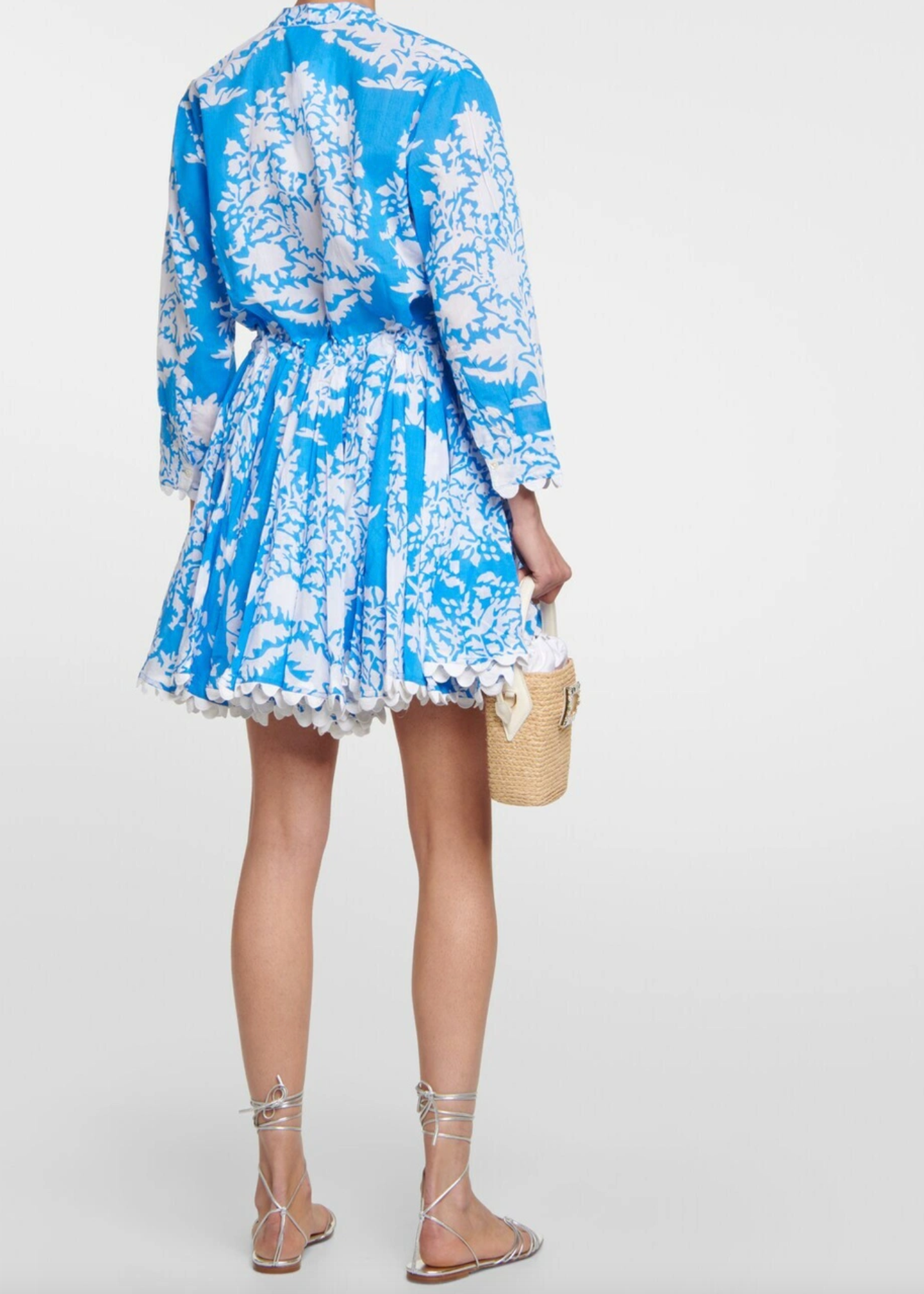 Juliet Dunn Floral Cotton Mini Dress size 2/4