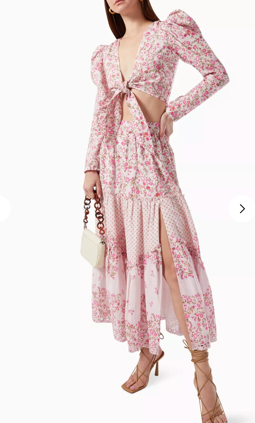 Hemant and Nandita Hera Top and Skirt Set size 2XL XXL