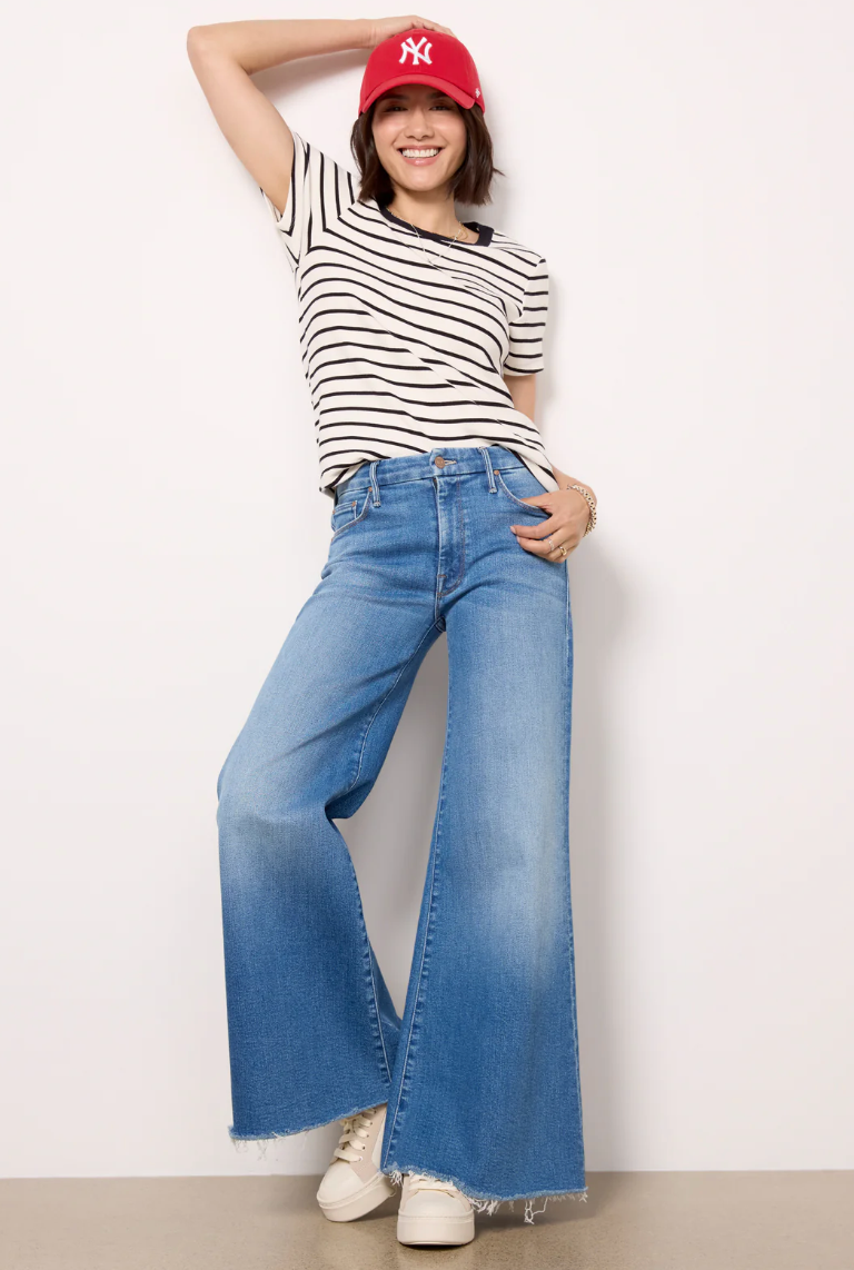 Mother The Lil Roller Fray Jeans size 31 PETITE
