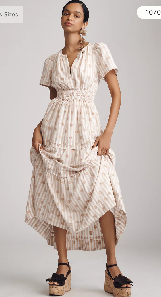 Anthropologie Somerset Maxi Dress size S