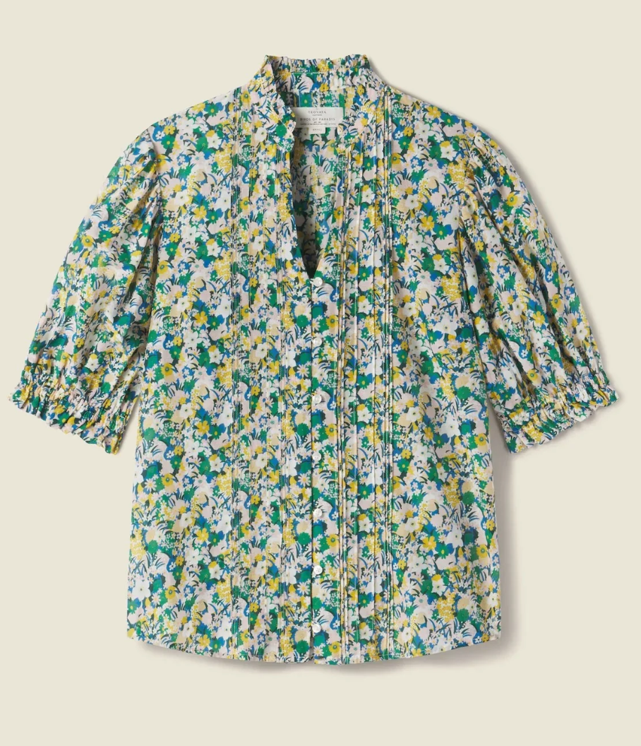 Trovata Birds of Paradis Eliza Blouse size S