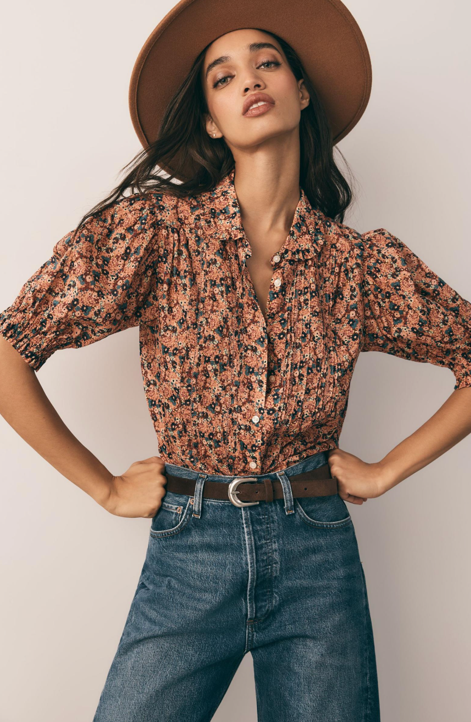 Trovata Birds of Paradis Gemma Blouse size M