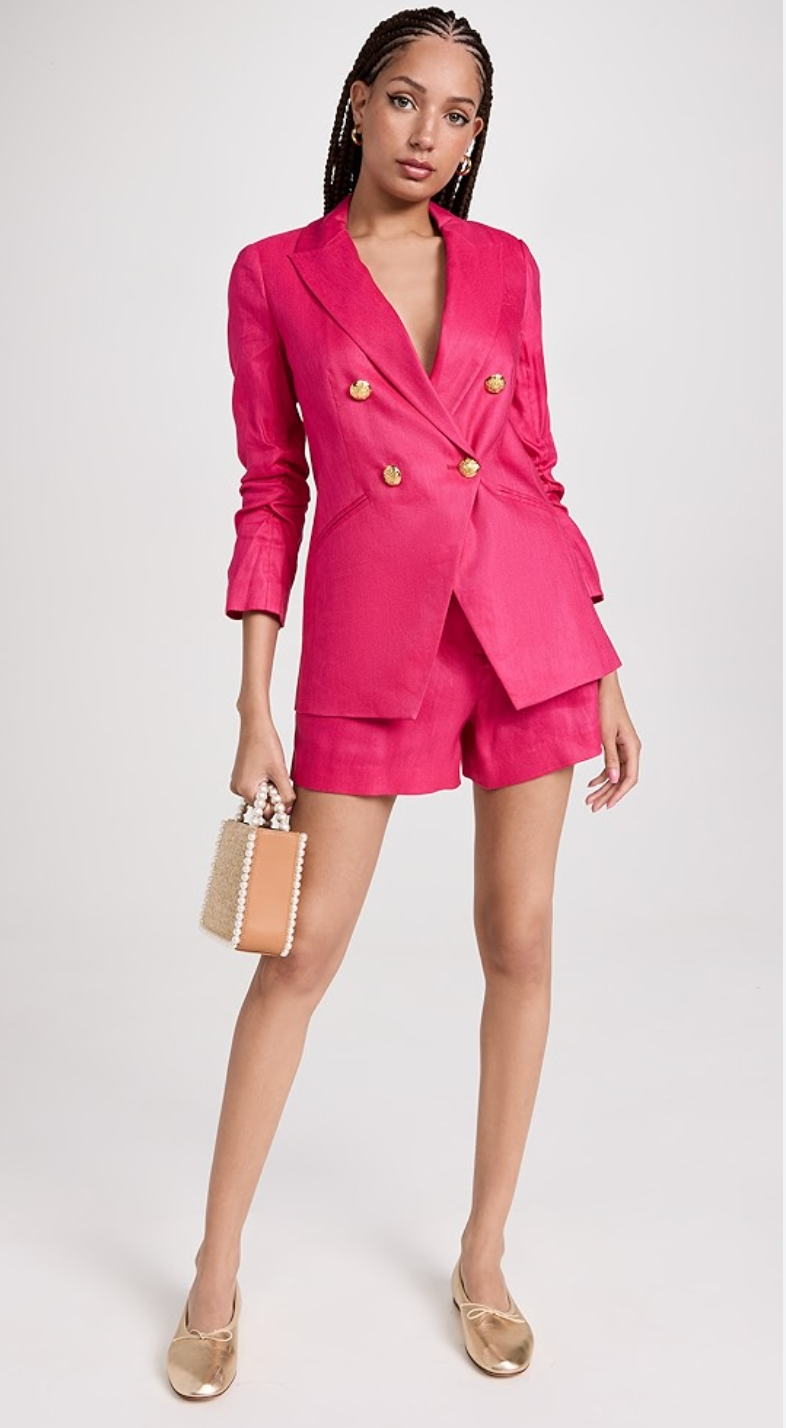 Veronica Beard Hirsh Dickey Jacket and Velia Shorts Set size 8/10