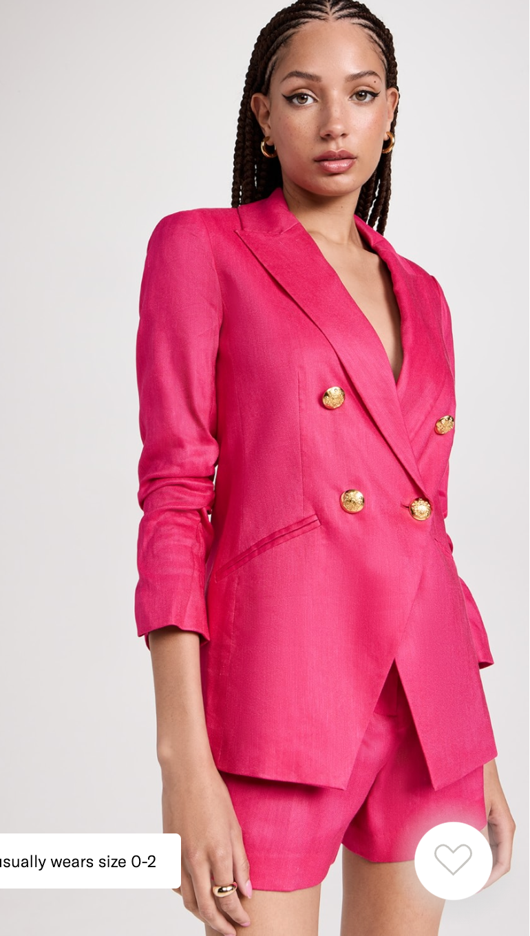 Veronica Beard Hirsh Dickey Jacket and Velia Shorts Set size 8/10