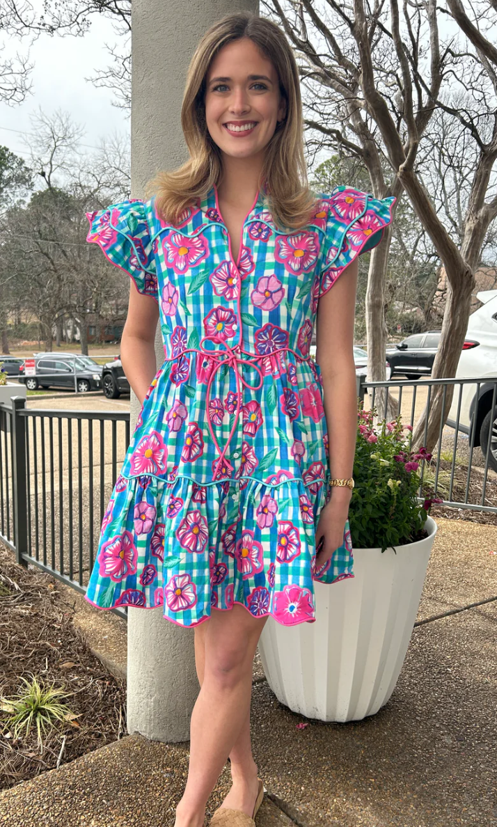 Celia B Baba Voyager Short Multi Dress size S