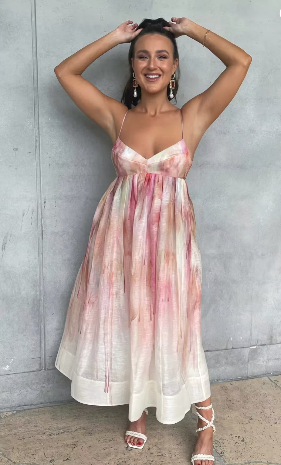 Zimmermann The Dancer Empire Waist Dress size US 10