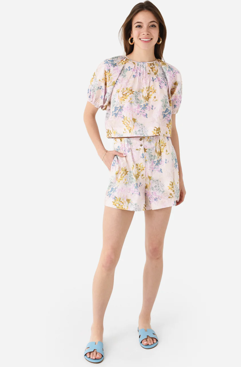 Hunter Bell Claudia Top and Aspen Shorts set size 4/M