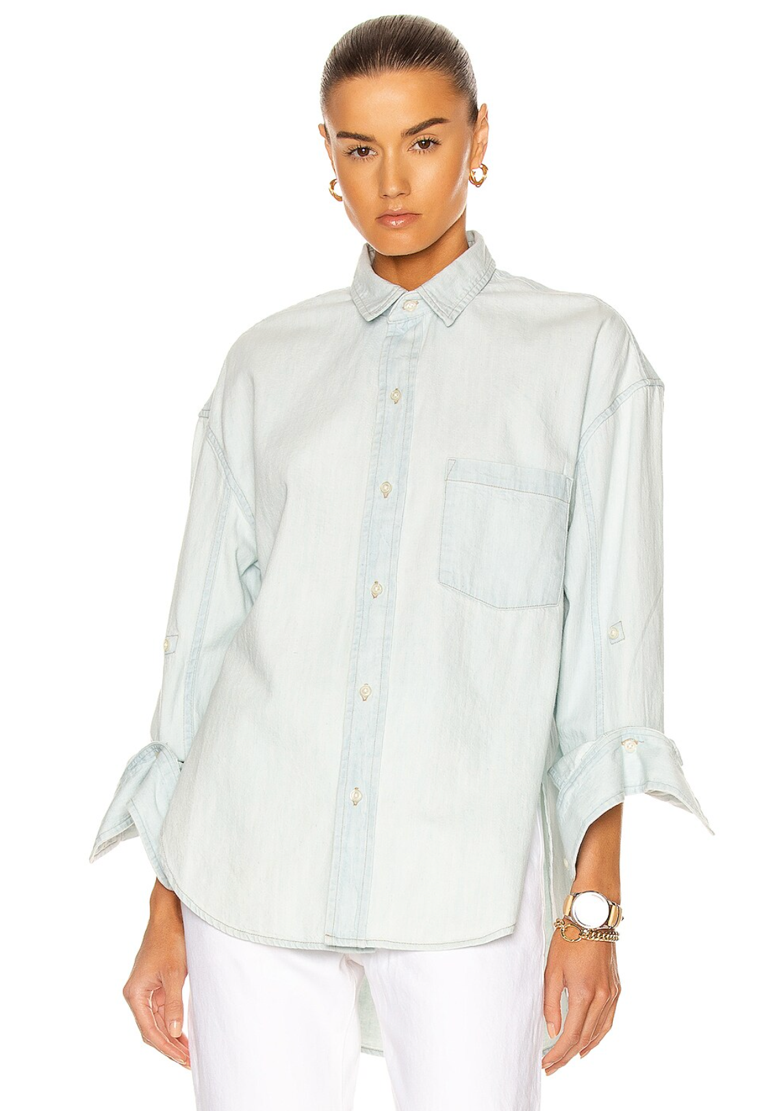 Citizens of Humanity Kayla Denim Shirt size M