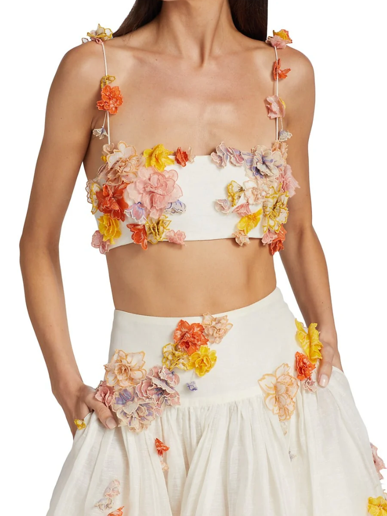 Zimmermann Postcard Bodice Top size US 6