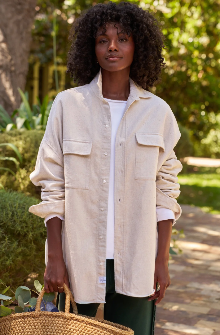 Frank and EileenMcLoghlin Natural, Italian Brushed Canvas size M/L
