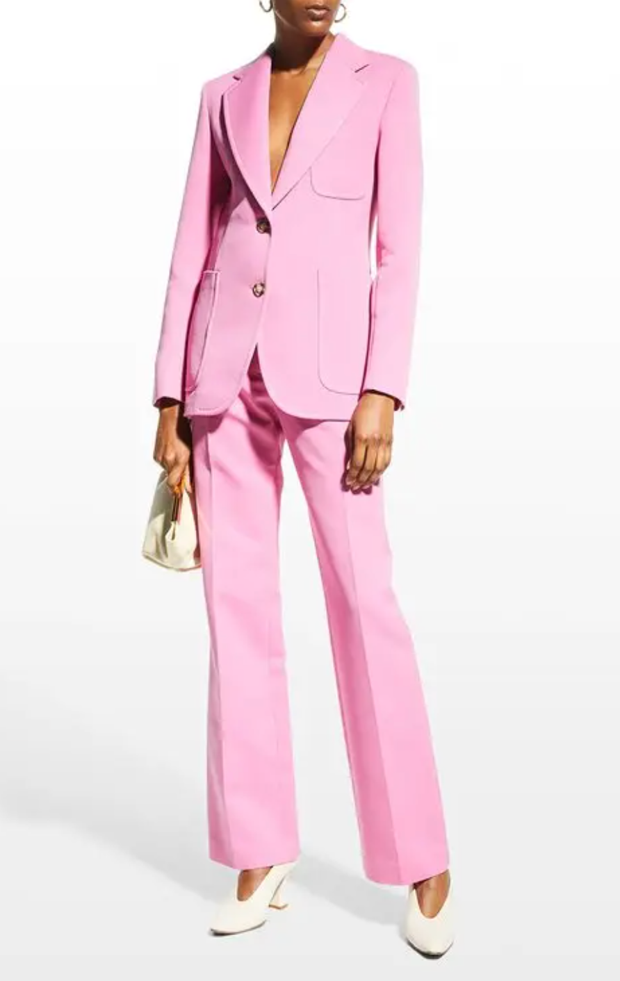 Victoria Beckham Single-Breasted Blazer Jacket size US 4