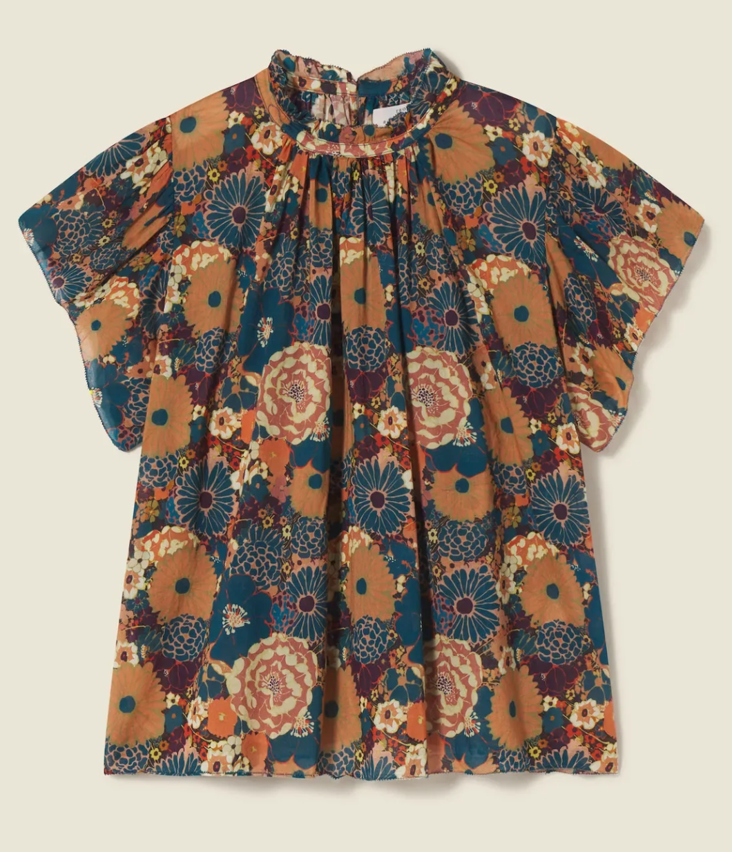 Trovata Birds of Paradis Carla Blouse size M