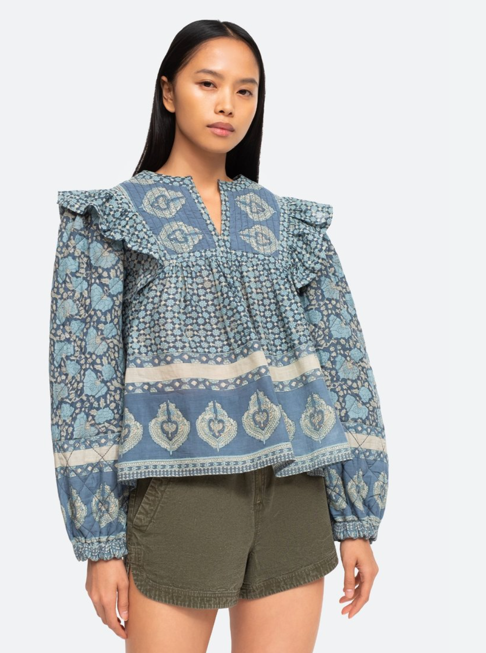 Sea New York Margo Quilted Top size S