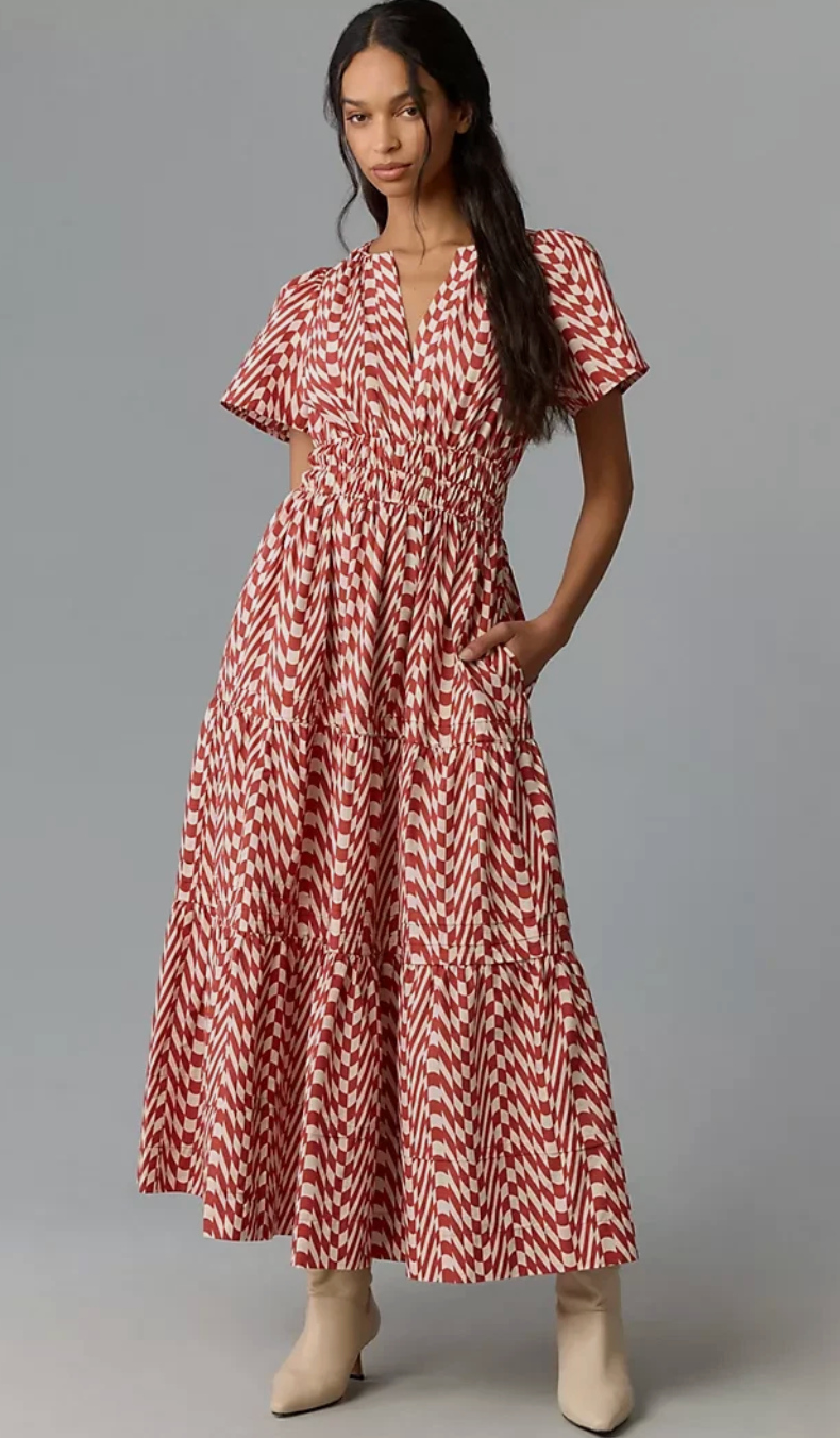 Anthropologie Somerset Maxi Dress size XL