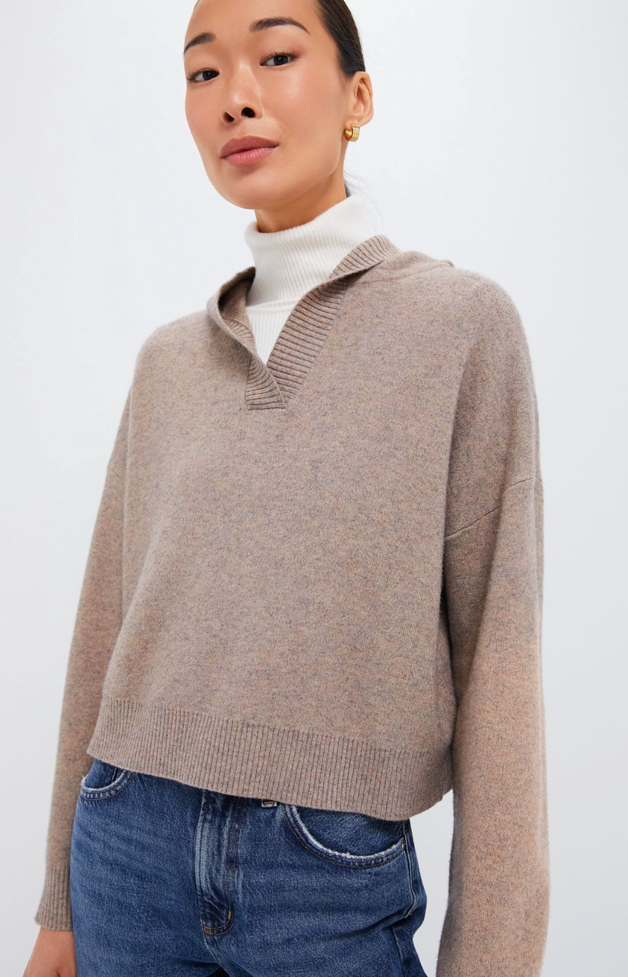 Pomander Place Zarah Hazelwood Hooded Sweater size M