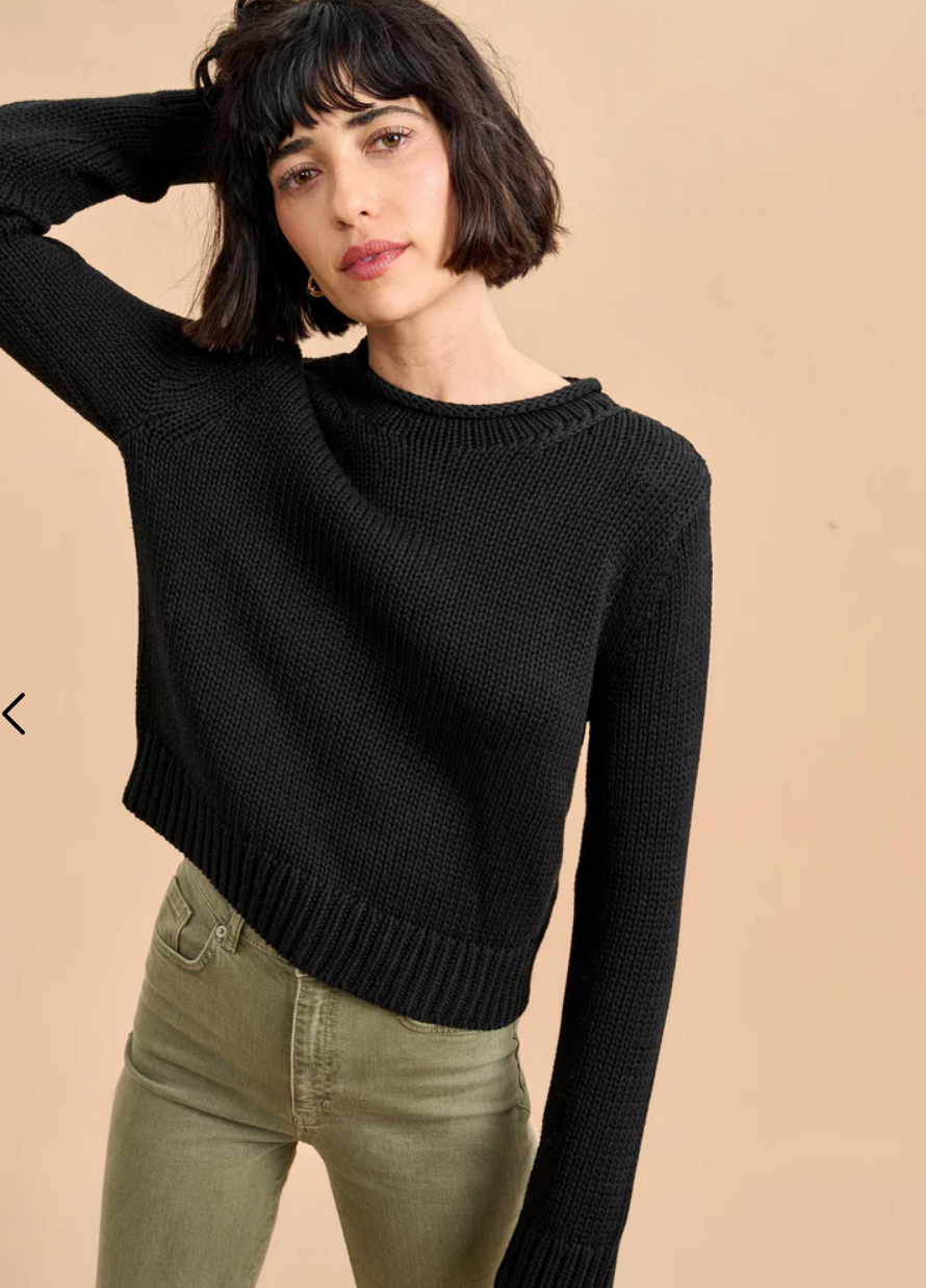 La Ligne Solid Mini Marina Sweater size M